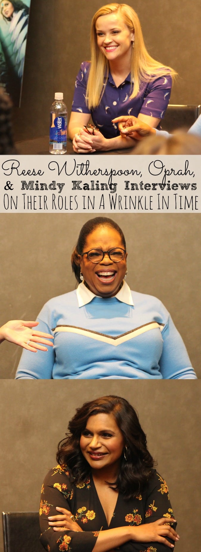 Interview with Reese Witherspoon, Oprah, and Mindy Kaling