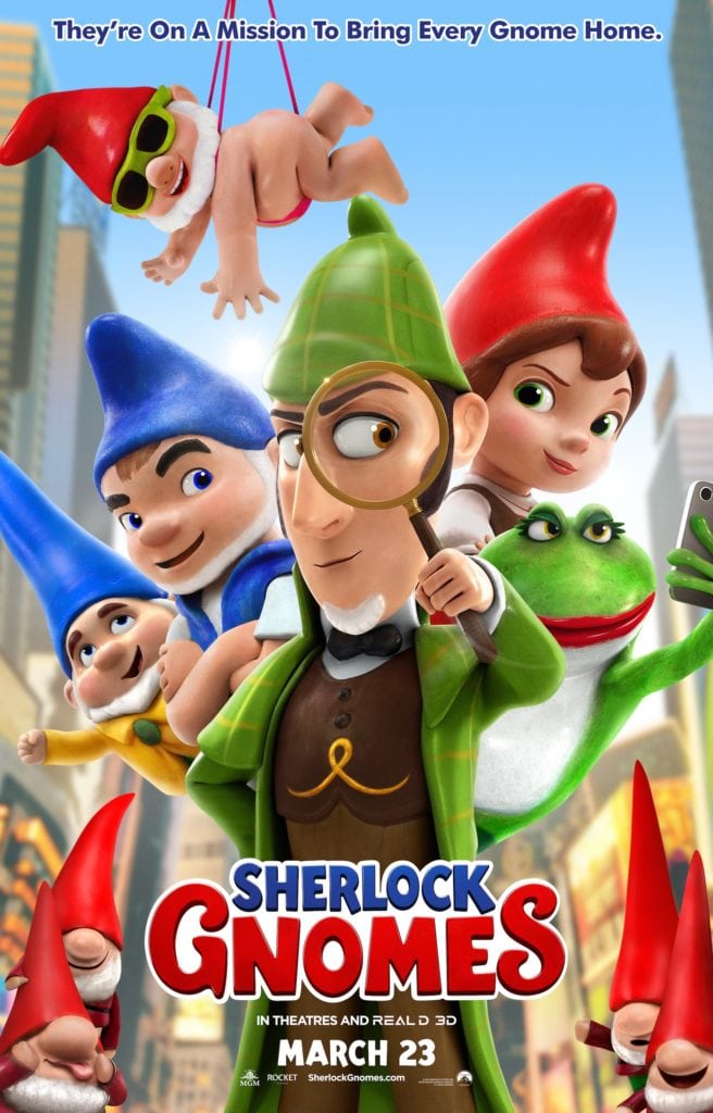 Sherlock Gnomes Movie Prize Pack Giveaway Poster