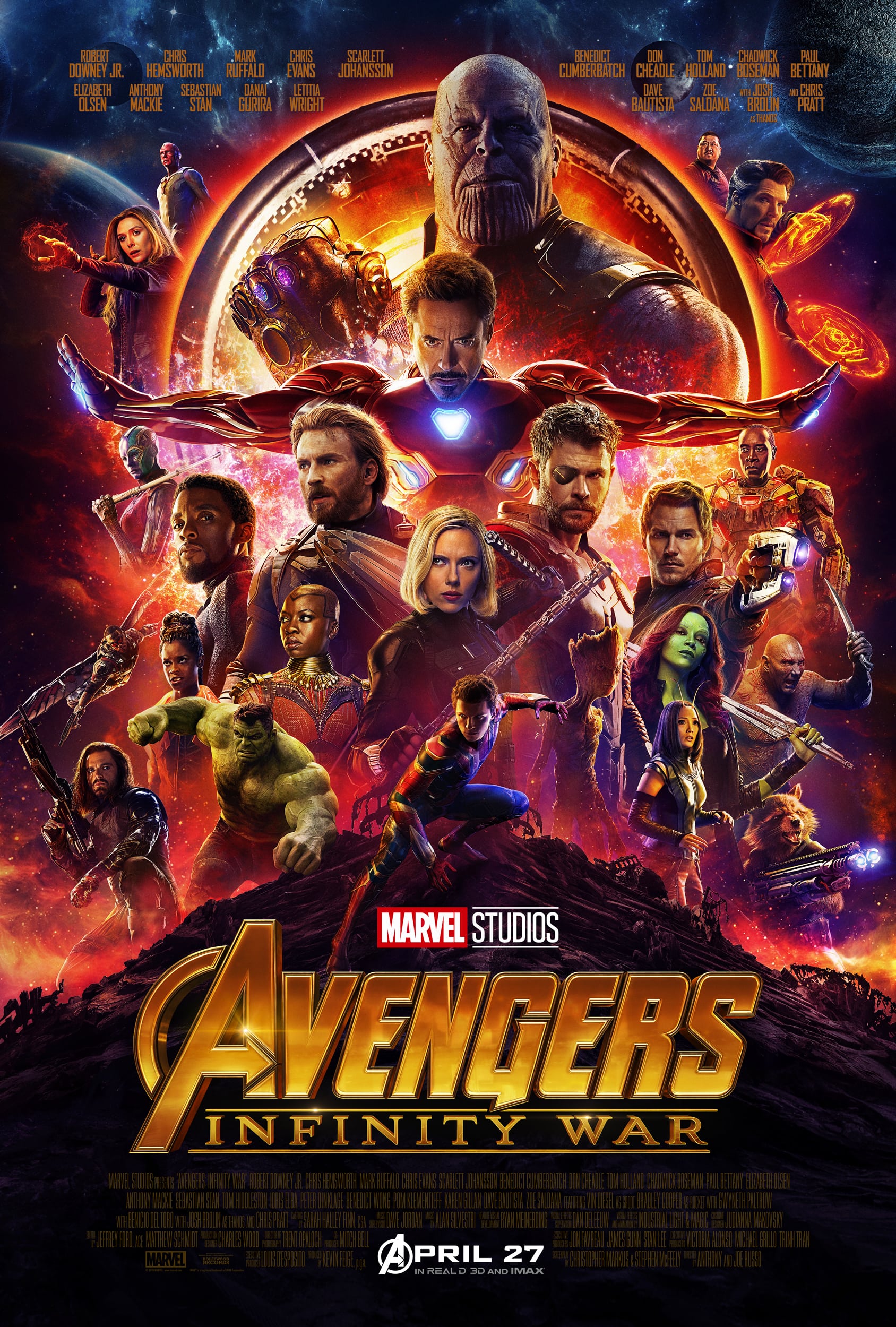 Avengers Infinity War Poster