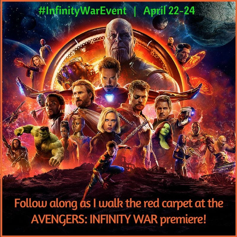 Avengers: Infinity War Red Carpet Premiere #InfinityWarEvent