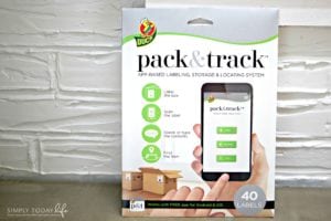 Duck Brand Pack and Track Labels Perfect For Spring - simplytodaylife.com