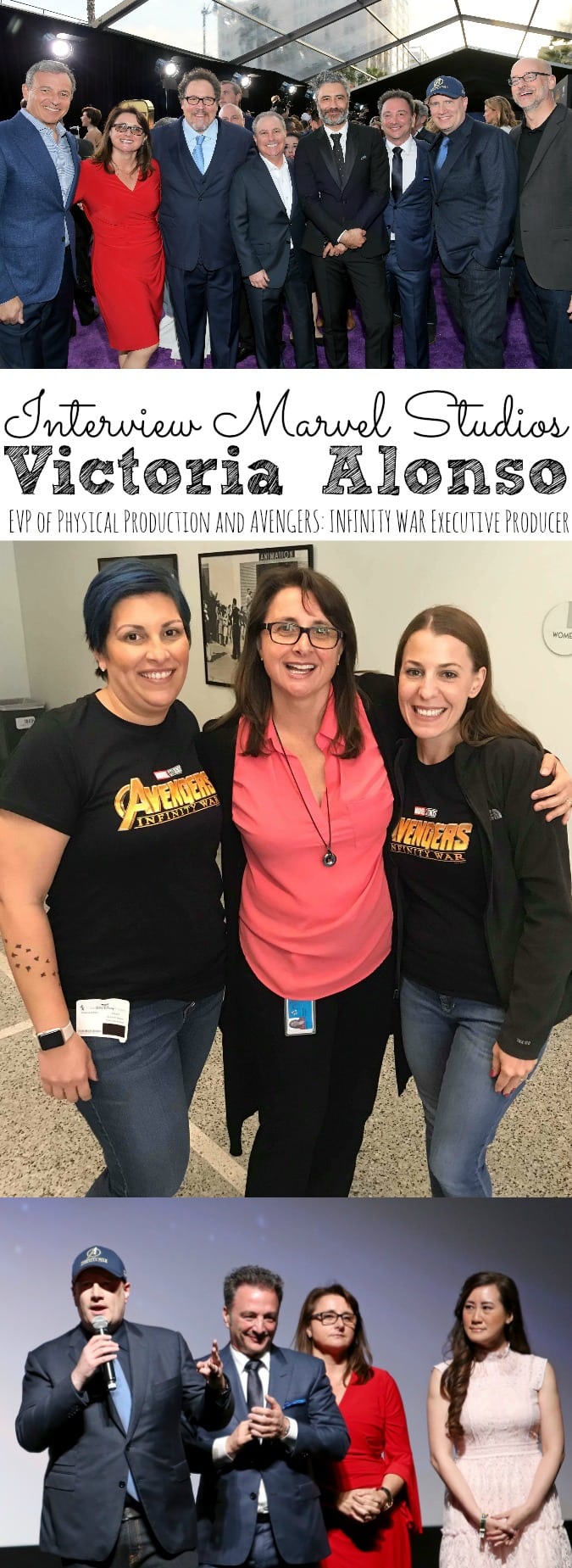 Interview Marvel Studios Victoria Alonso | EVP of Physical Production and AVENGERS: INFINITY WAR Executive Producer #InfinityWarEvent - simplytodaylife.com