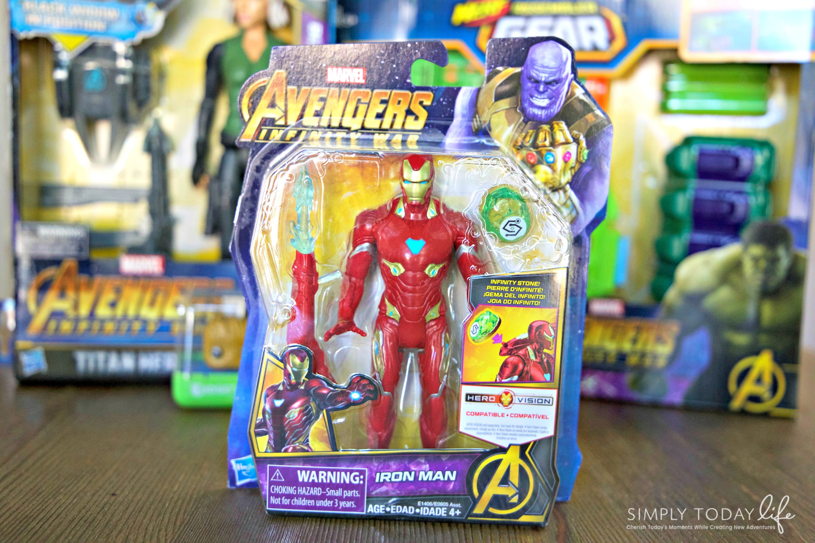 Marvel Avengers Infinity War DRAX 6" Figure With Hero Vision Stone 