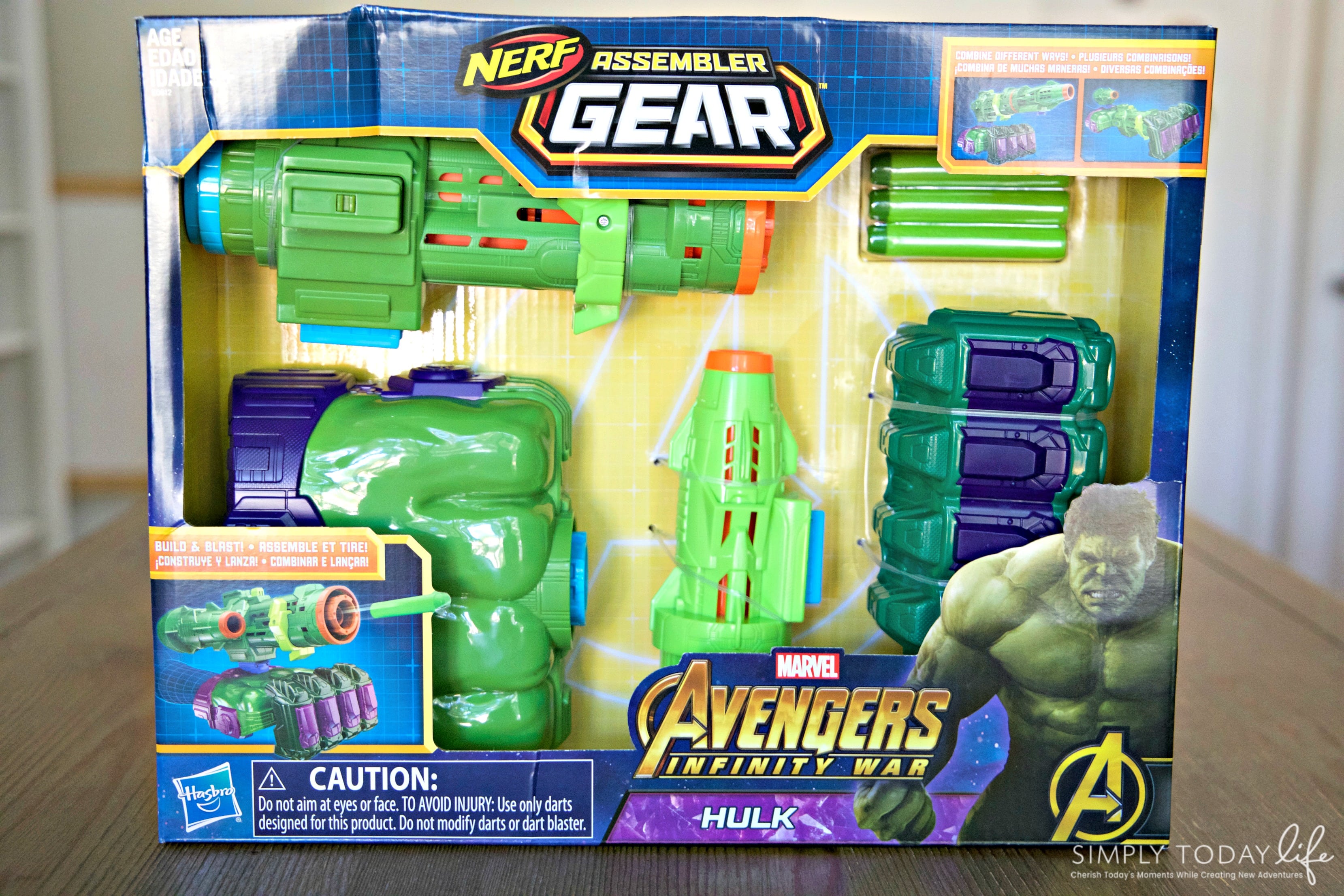 Marvel Avengers Infinity War Nerf Assembler Gear Hulk Kids Toy