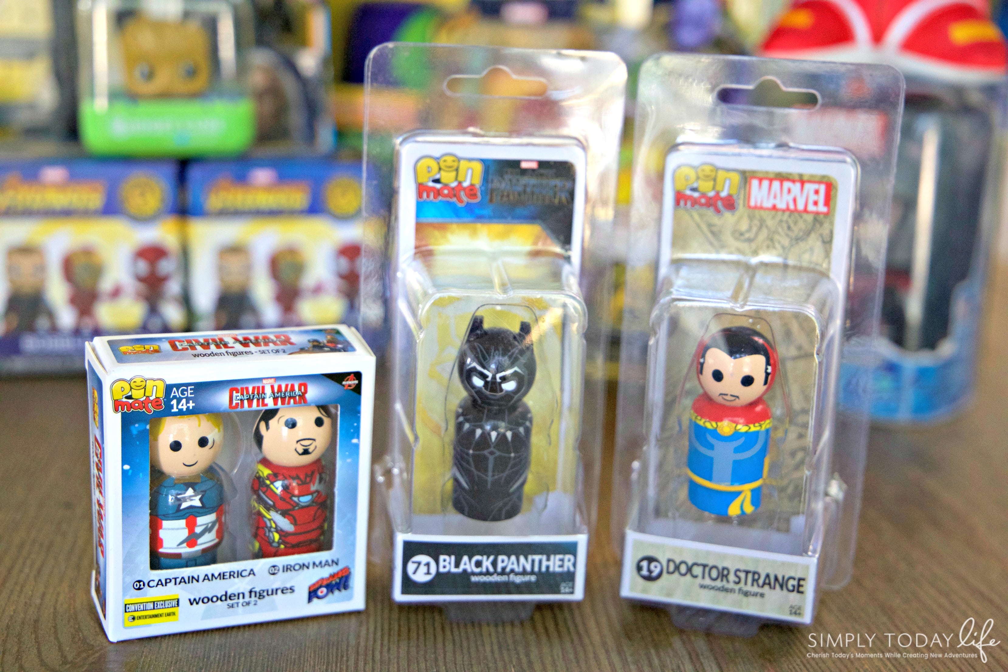 Marvel Avengers Infinity War Toys For Kids Wooden Figures - simplytodaylife.com