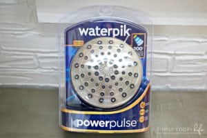 Waterpik Powerpulse showered for Water Control perfect for spring - simplytodaylife.com