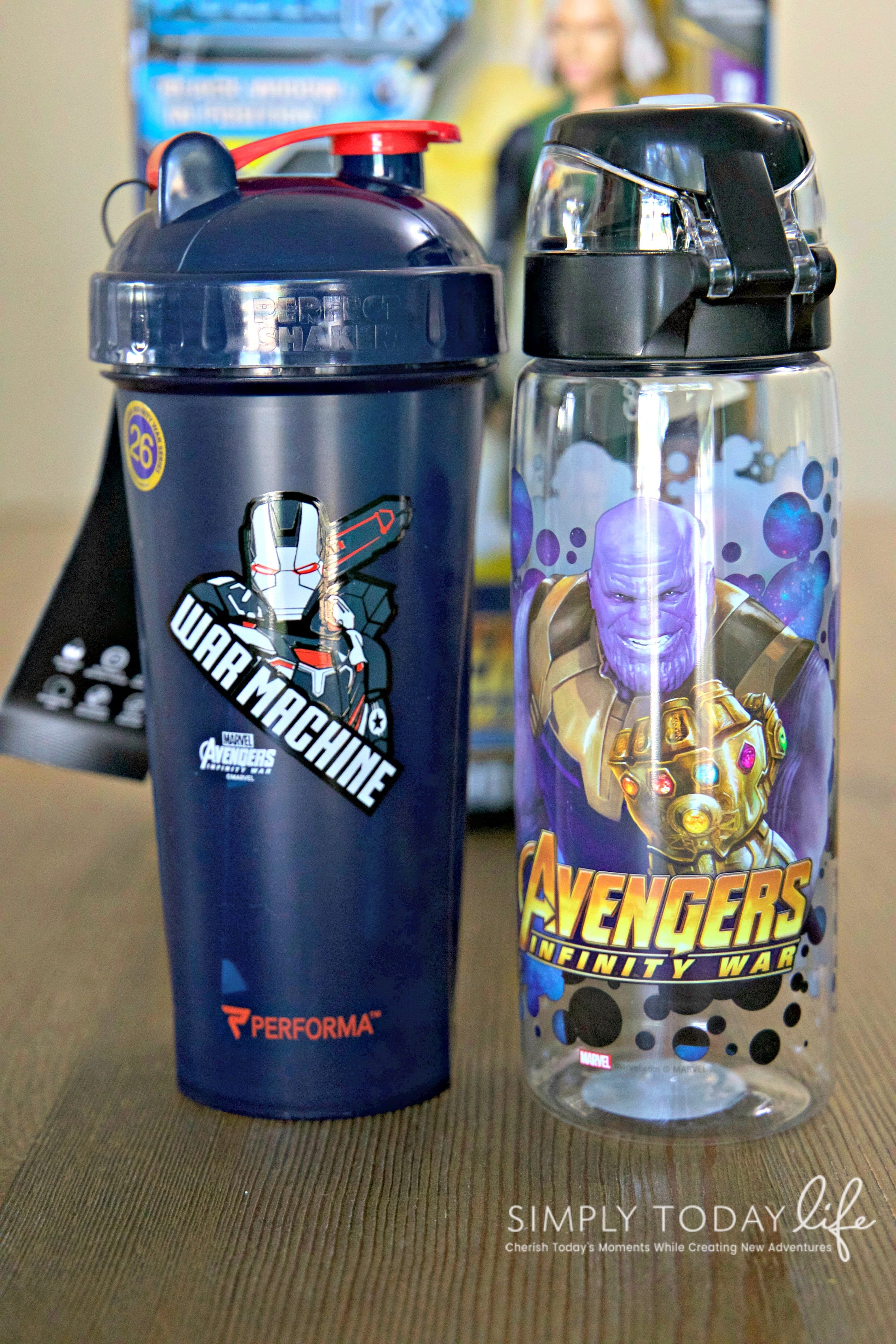 marvel avengers infinity war water bottles