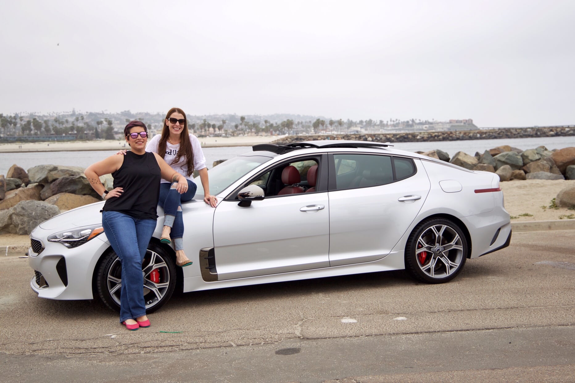 Friends and Kia in San Diego