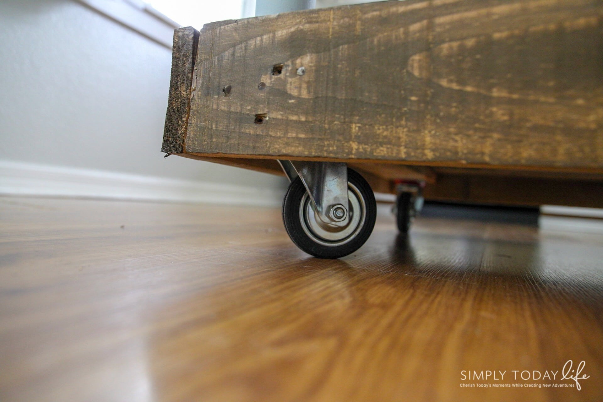 Farmhouse Style DIY Kitchen Island From Desk