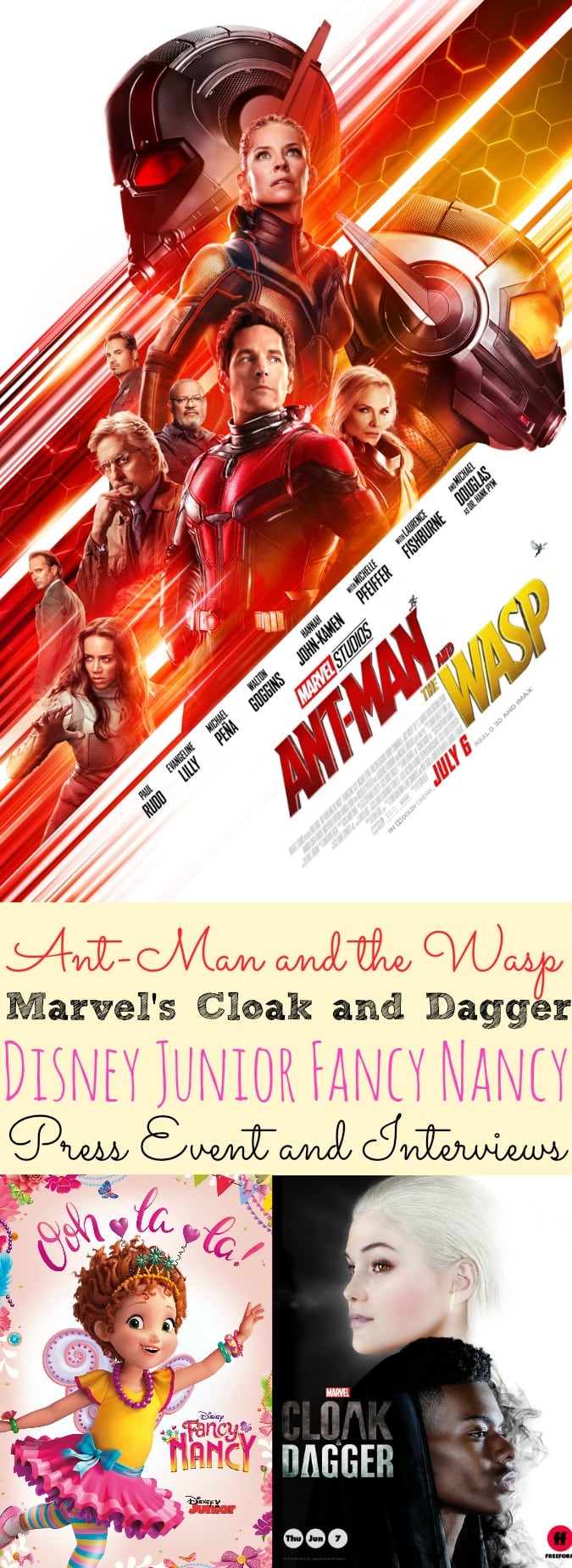 Ant-Man and the Wasp Press Junket