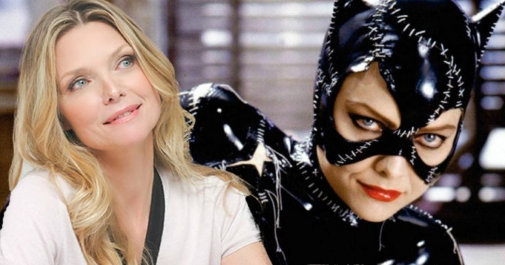 Michelle Pfeiffer as Catwoman Interview with Evangline Lilly