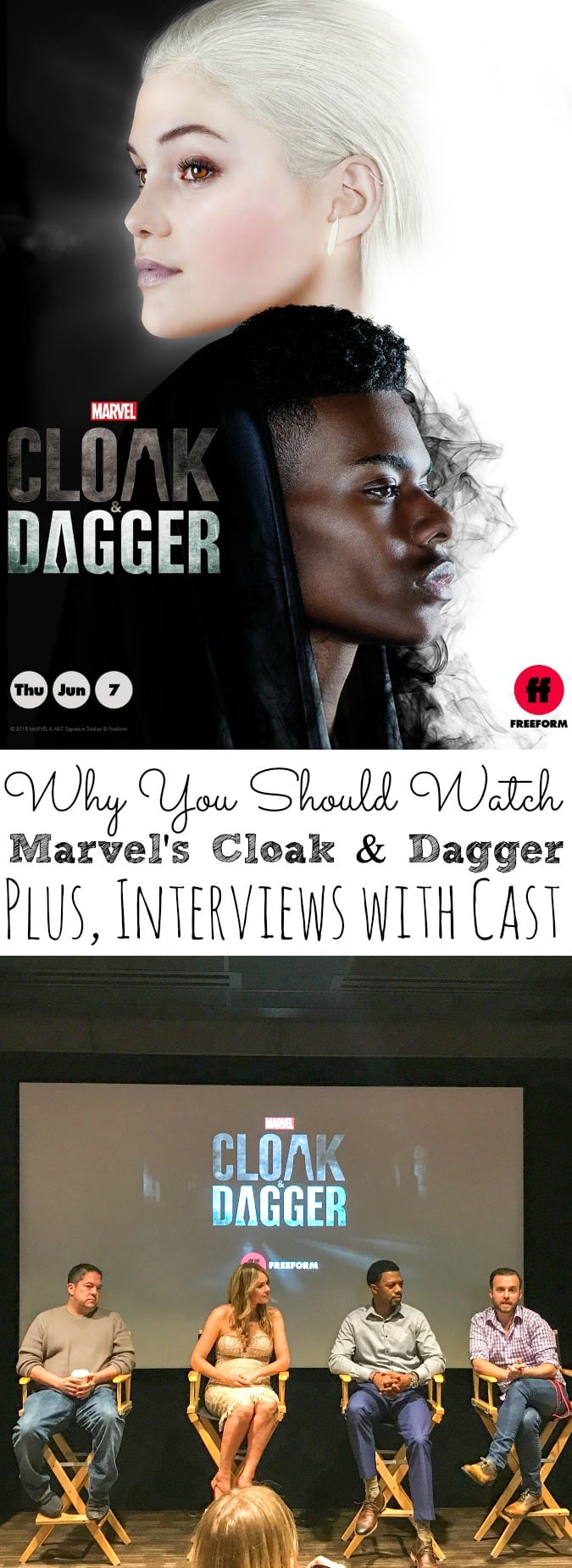 Cloak and Dagger Cast Interviews