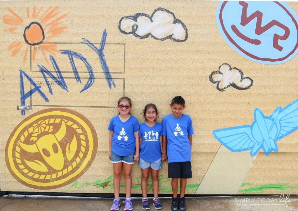 Andy's Wall at Toy Story Land Hollywood Studios