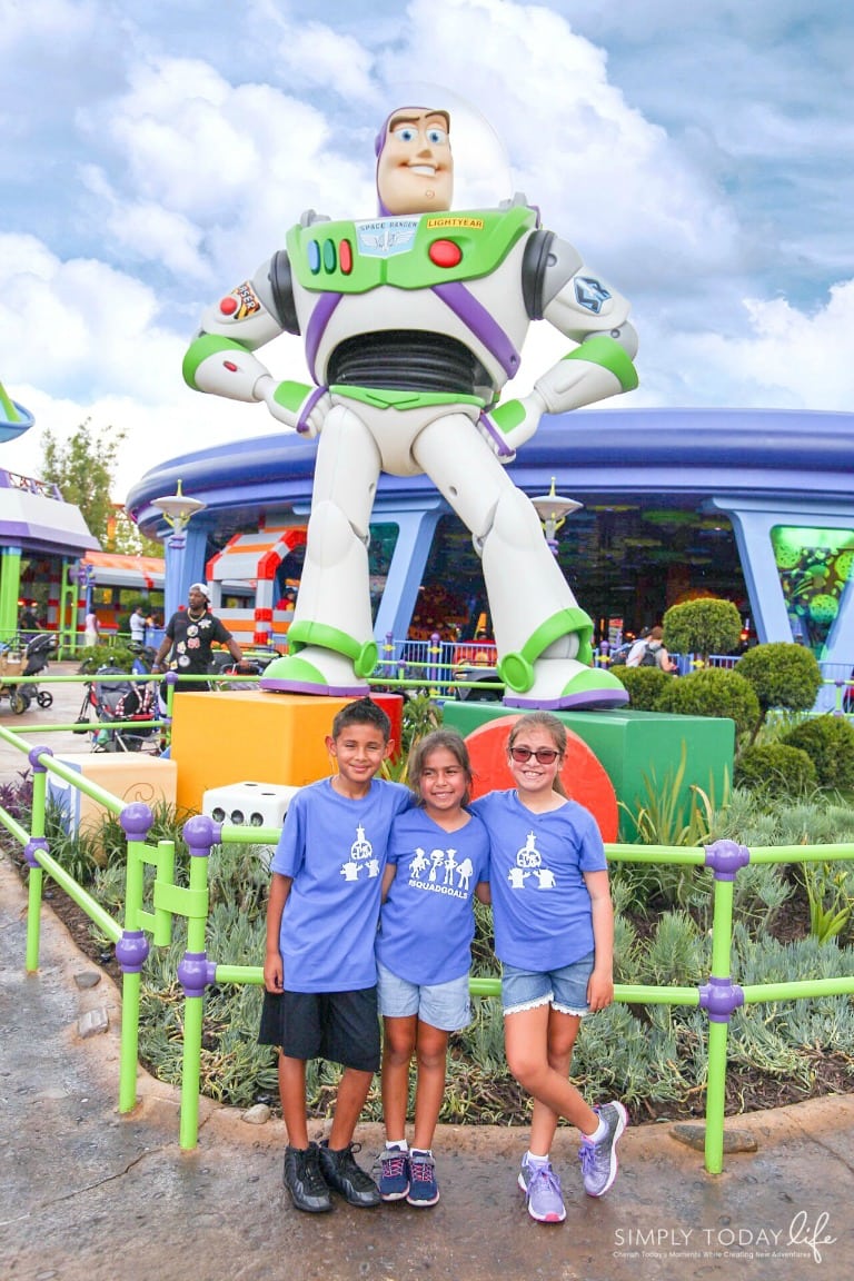 Buzz light Year at Disney's Toy Story Land 