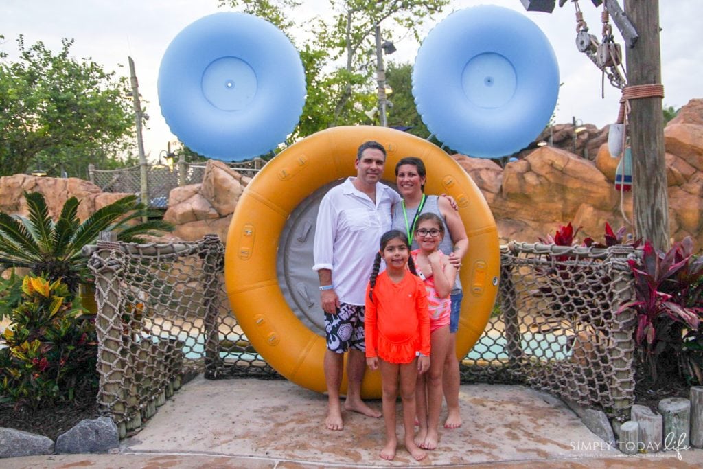 Hidden Mickey at Typhoon Lagoon H2O Glow - simplytodaylife.com