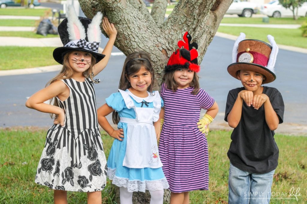 Kids Playing Dress Up