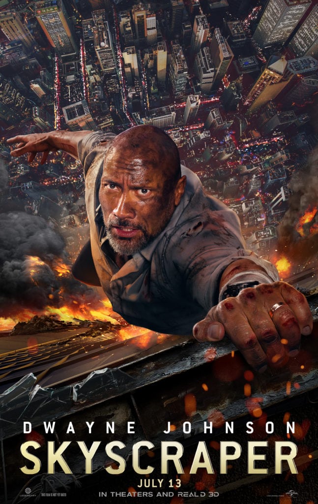 Skyscraper Poster Dwayne Johnson