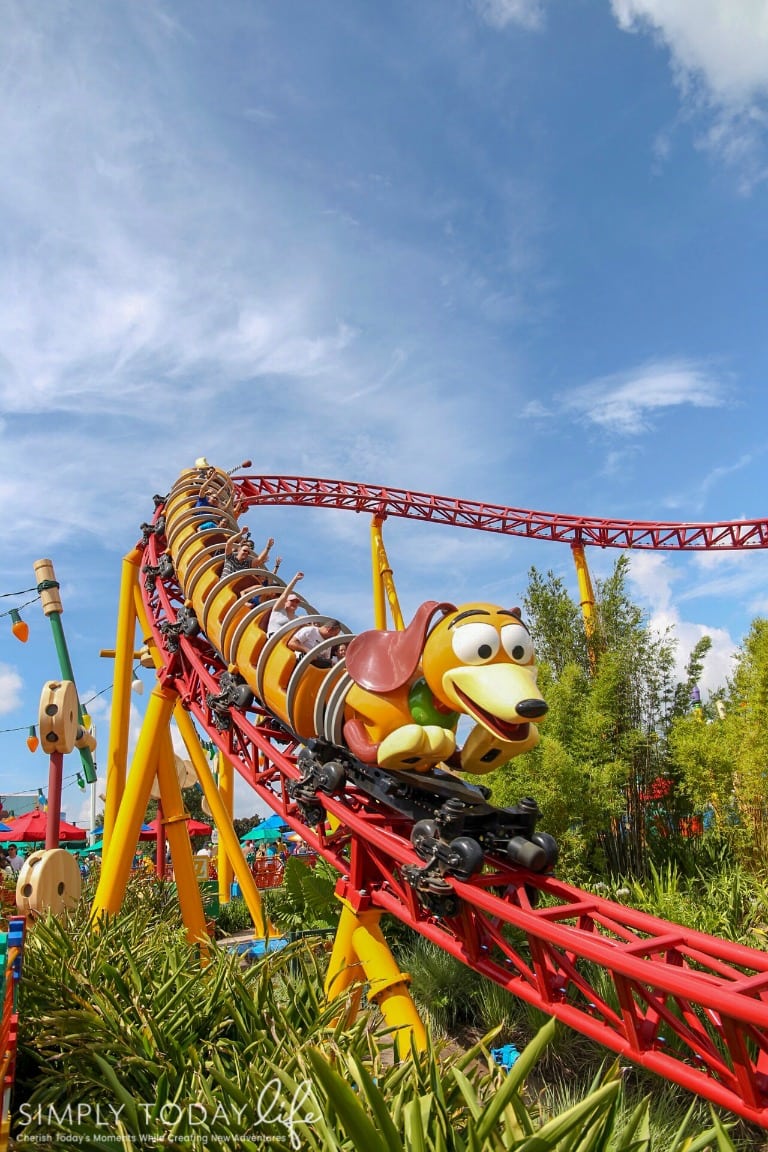 Slinky Dog Dash Ride at Toy Story Land