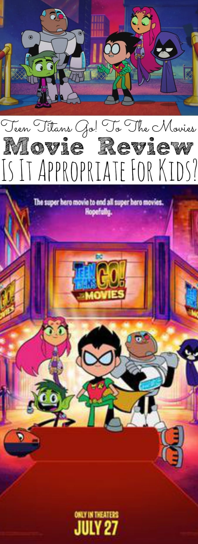 Teen Titans Go! To The Movies Film Review | Is It Appropriate For Kids?