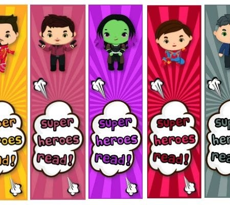 Avengers: Infinity War Free Printable Bookmarks for Kids