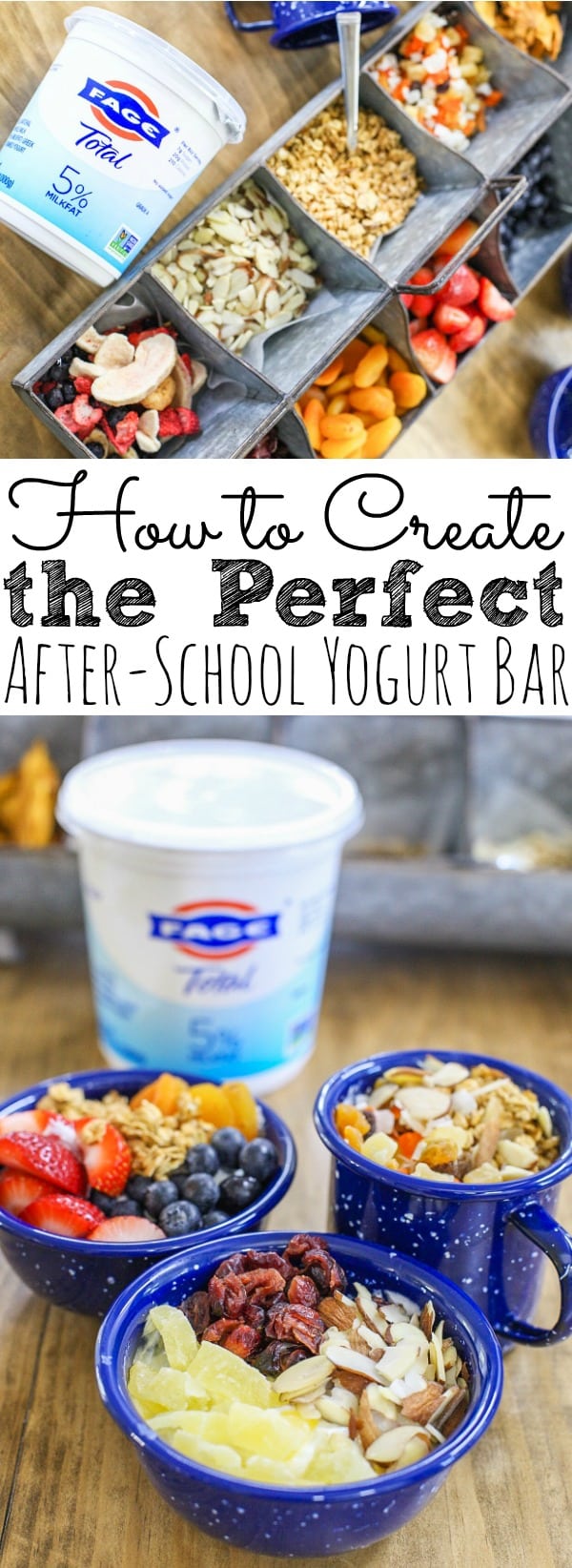 How To Create The Perfect After-School Yogurt Bar