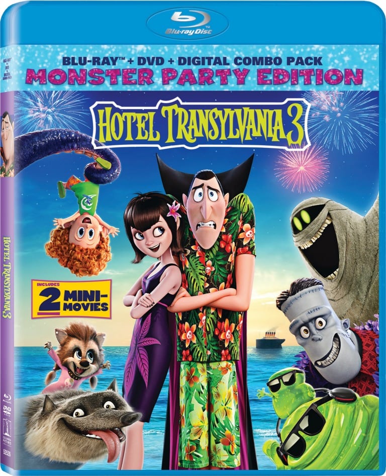 Hotel Transylvania 3 Blu-Ray_DVD