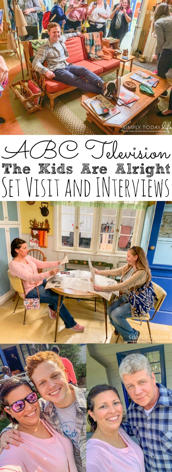 ABC Television The Kids Are Alright Set Visit