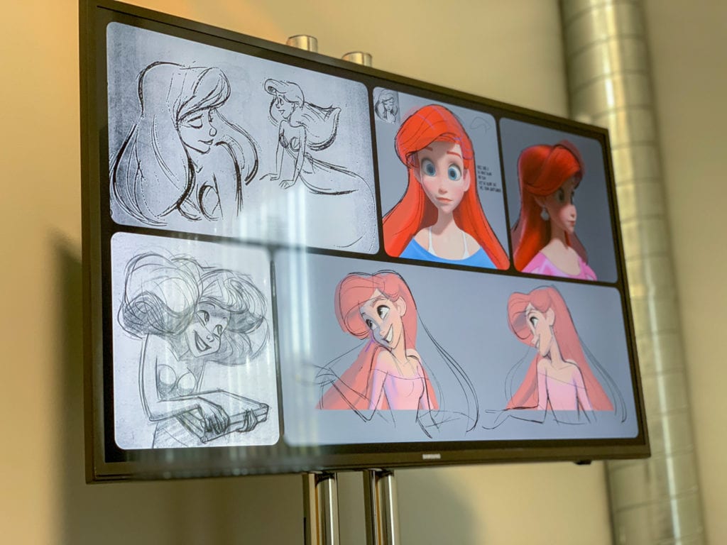 Learning about the Princess scene in Ralph Breaks the Internet