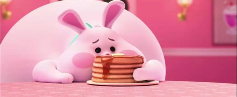 Ralph Breaks The Internet Bunny with Pancakes