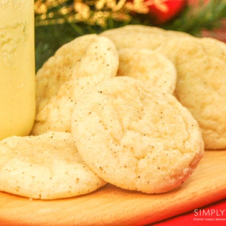 Recipe Cookies Eggnog Christmas
