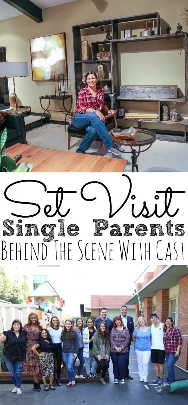Set Visit Single Parents Plus Behind The Scenes With The Cast