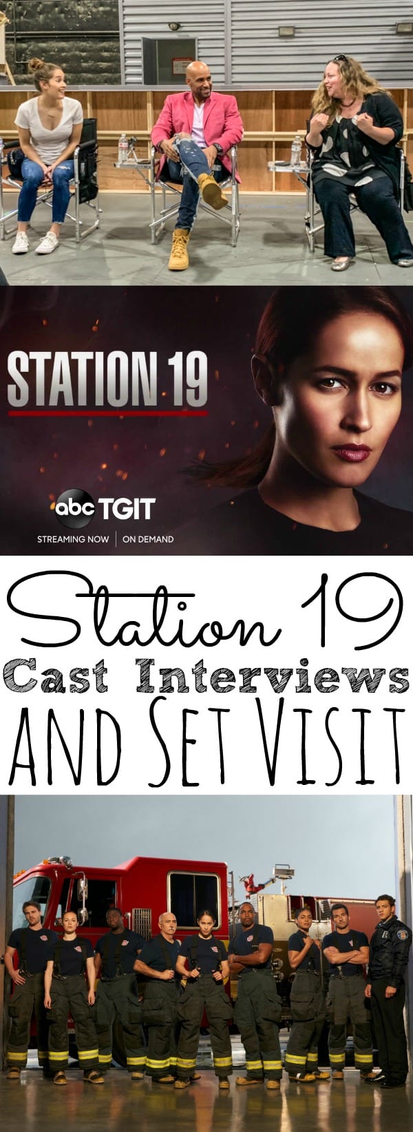 Station 19 Set Visit and Cast Interviews