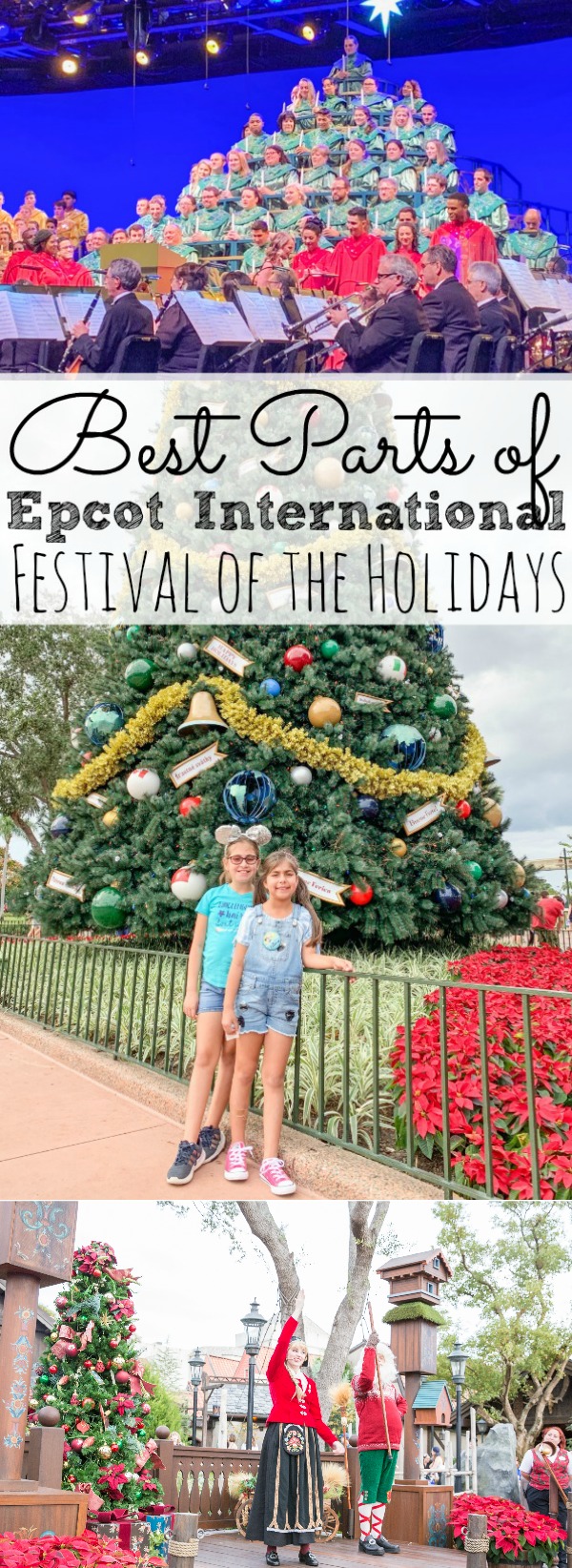 Best Parts of Epcot Festival of the Holidays Events