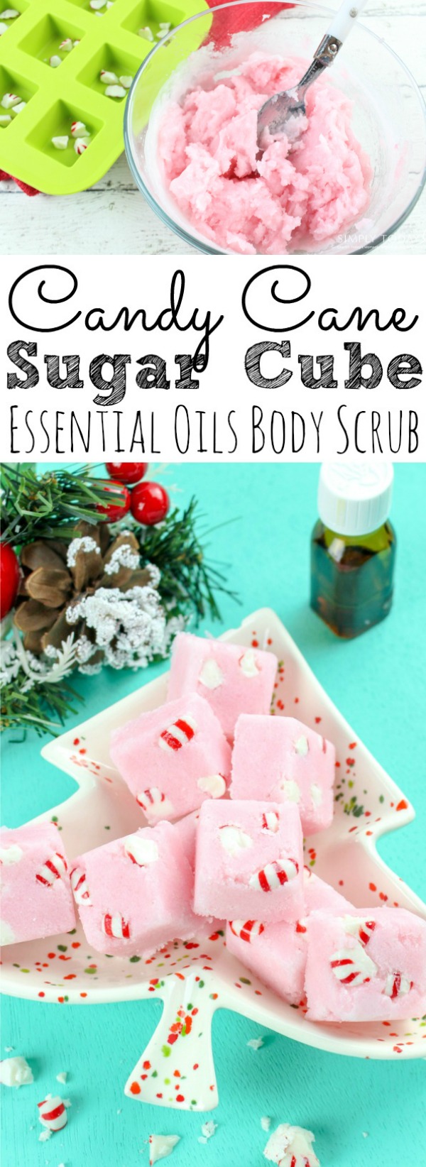 Homemade Peppermint Body Scrub (Candy Cane Themed for Holiday Gifting) -  Eating by Elaine