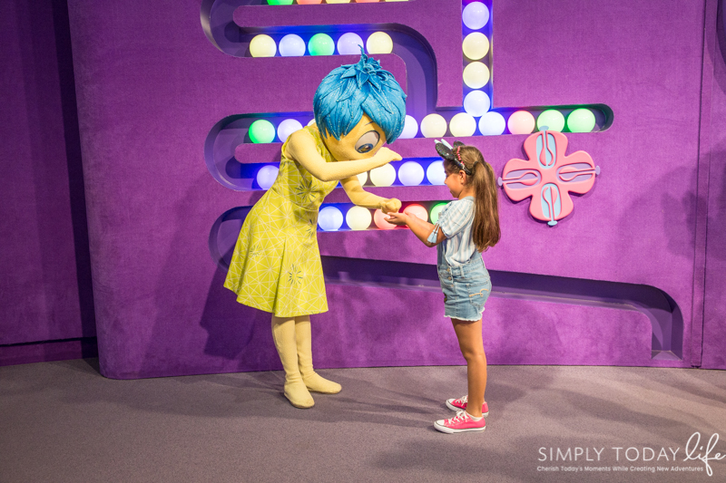 Meeting Joy at Epcot Holidays