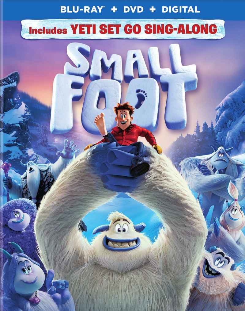 Smallfoot Blu-Ray and DVD Cover