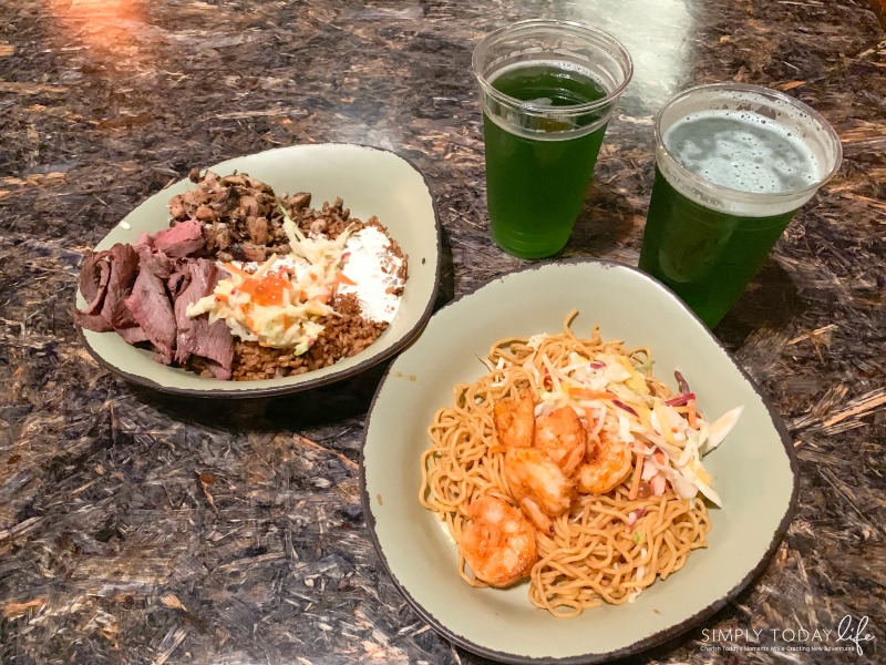 Animal Kingdom Satu'li Canteen Food