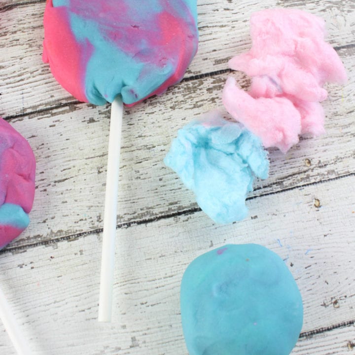 Kids Playdough Recipe Cotton Candy