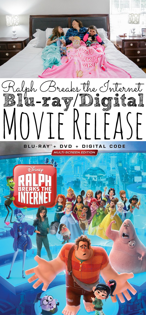 Ralph Breaks The Internet In-Home Release and Lounging Like A Princess
