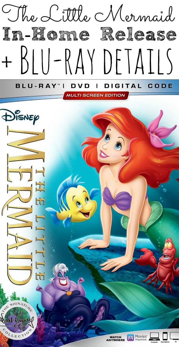 The Little Mermaid In-Home Release