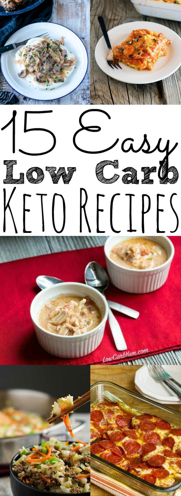 Easy To Make Low Carb Keto Recipes