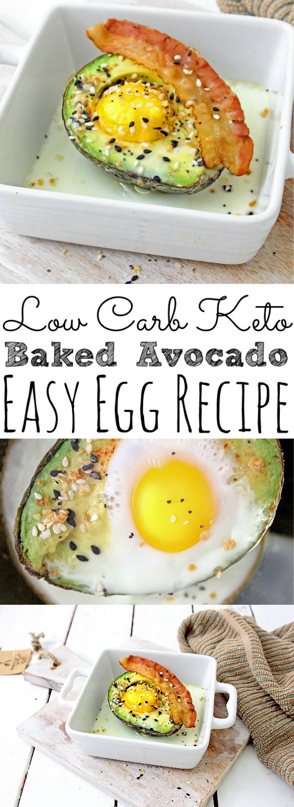 Baked Avocado Egg Recipe Low Carb