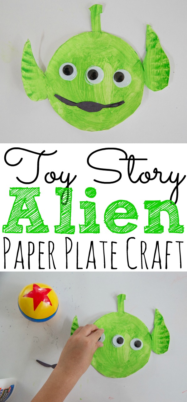 Toy Story Alien Pappteller Handwerk