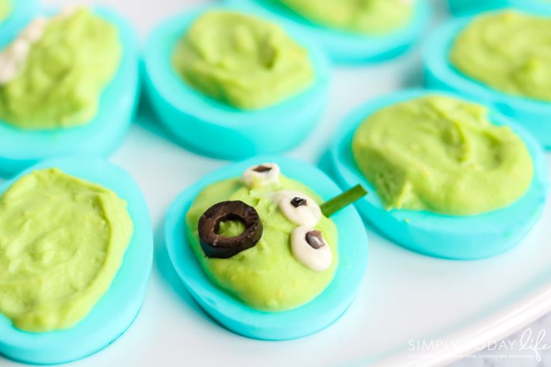 Toy Story Aliens Deviled Eggs Recipe