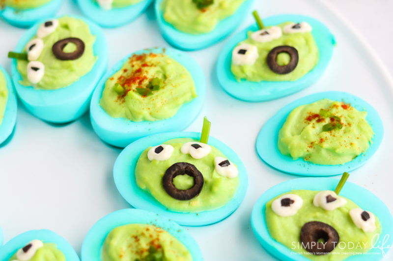 Toy Story Alien Deviled Eggs - Simply Today Life