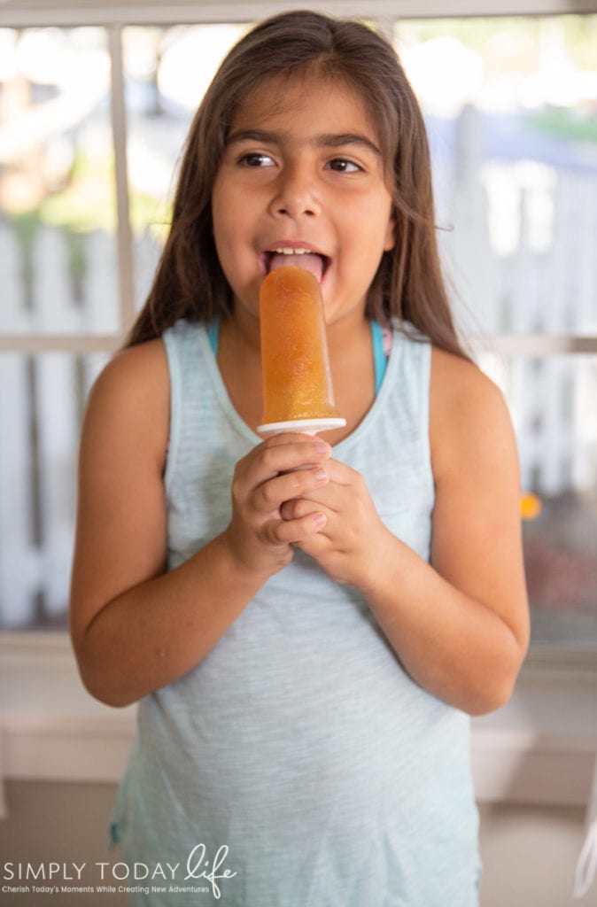 Frozen Sweet Tea Lemonade Popsicles For Summer