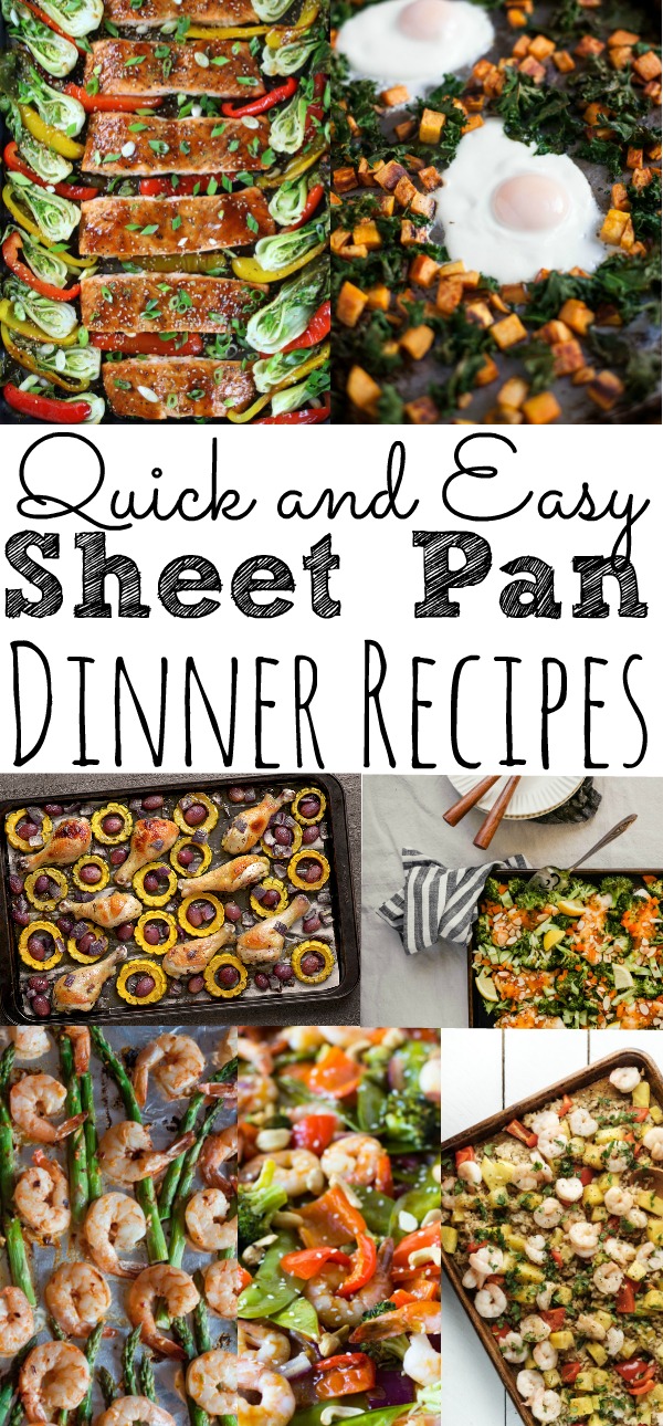 Quick and Easy Sheet Pan Dinner Recipes - simplytodaylife.com