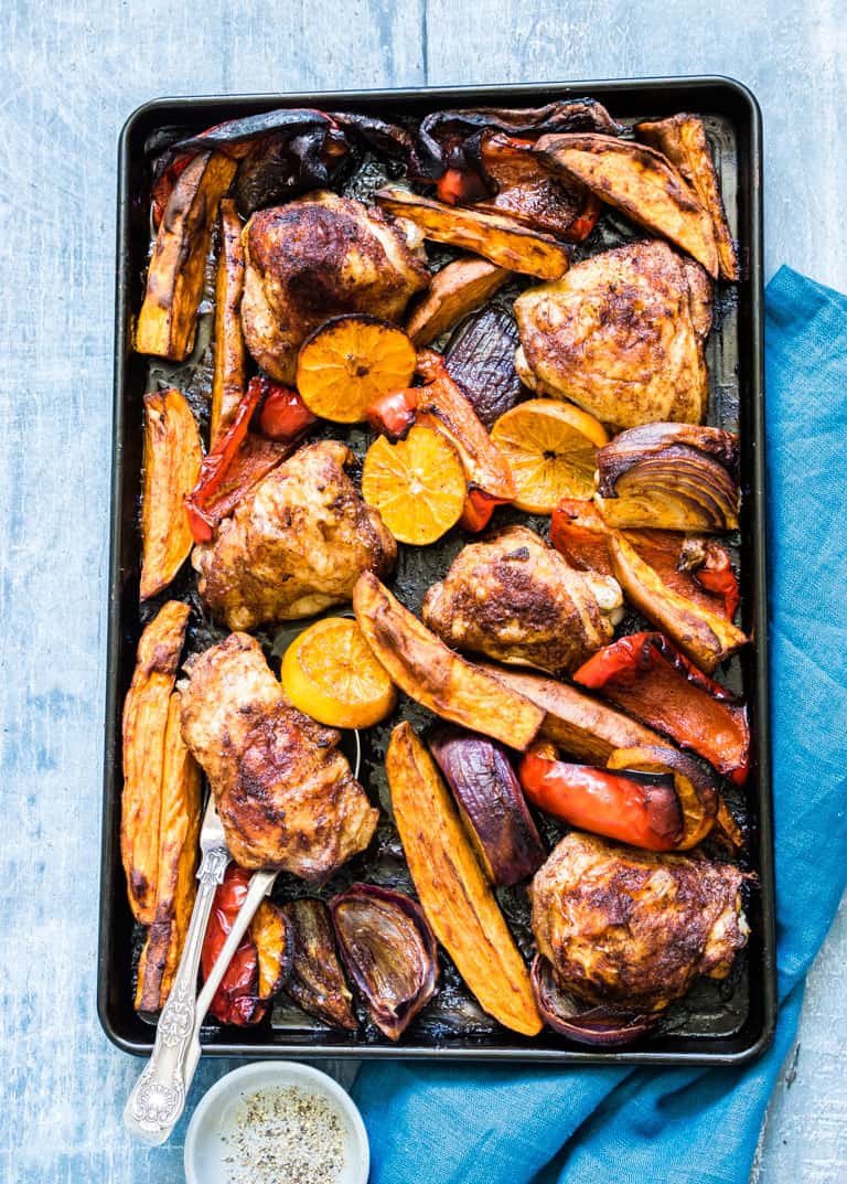 Sheet-pan-Baked-Chicken-Thighs-and-Sweet-Potato-3