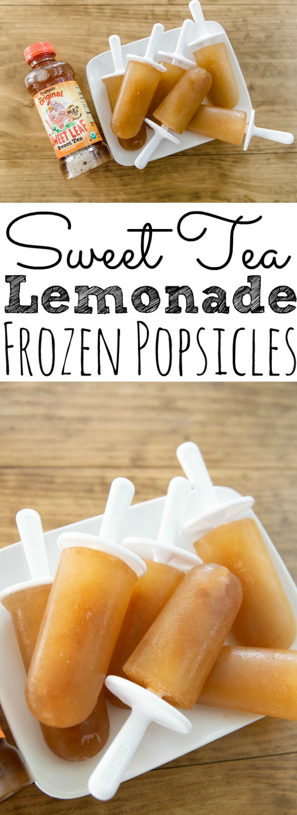 Frozen Sweet Tea Lemonade Popsicles - Simply Today Life