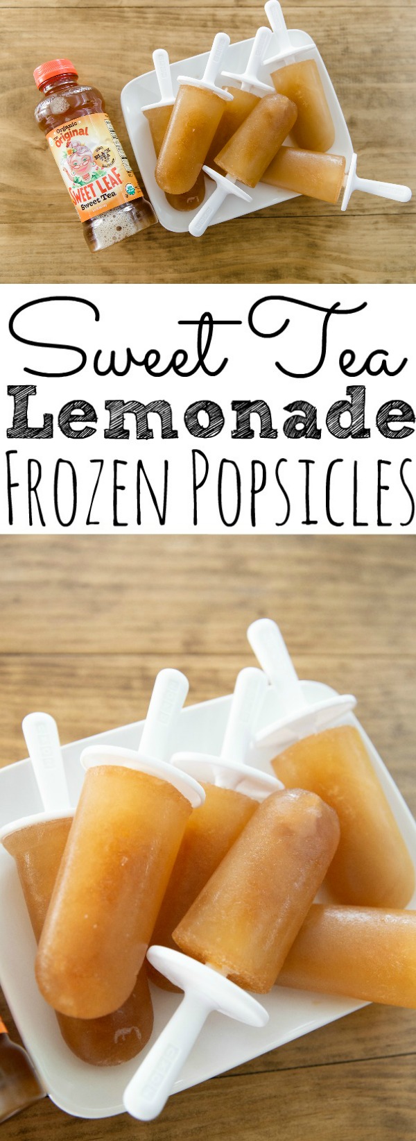 Sweet Tea Lemonade Popsicles